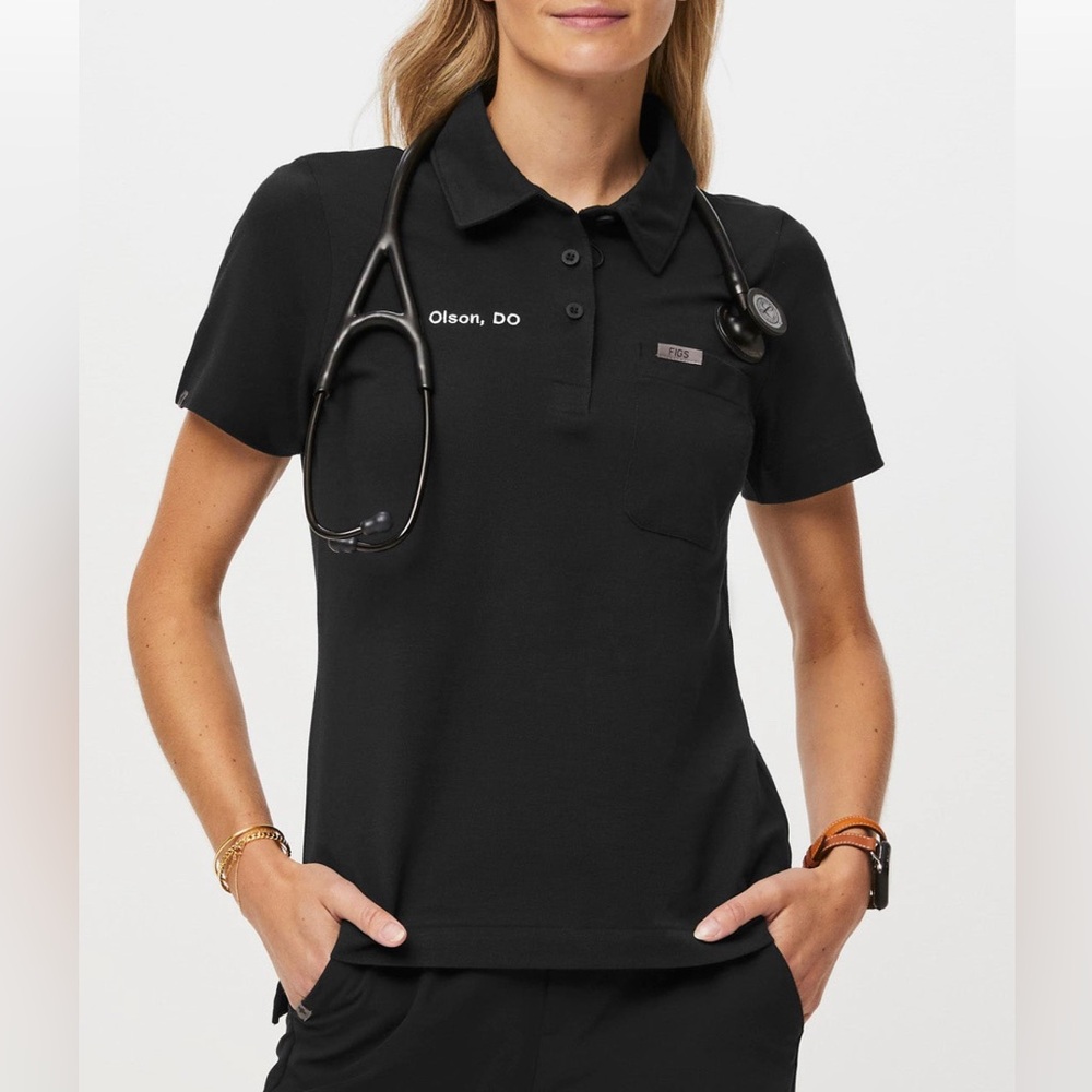 Figs pro scrub polo